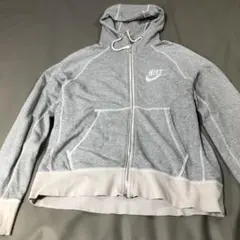 NIKE❣️メンズ パーカー グレー フルジップ✨️XL✨️訳あり