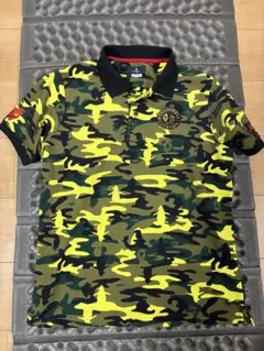 Munsingwear V12 コラボ　ポロシャツ 迷彩柄 サイズ3L v12とMunsingwear ゴルフウェア 半袖ポロシャツ 迷彩柄 - メルカリ