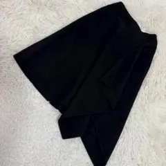 DKNY 変形スカート ブラック 4 オシャレ シンプル アシンメトリー 上品のサムネイル