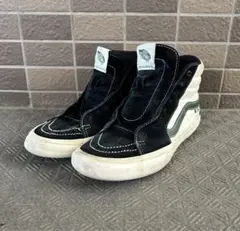 vans pro Sk8-Hi ブラック/ホワイト/グリーン 26cm