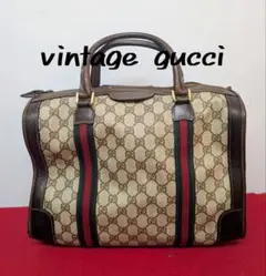レア 極希少！gucci シェリーライン ハンドバッグ ミニボストンバッグ 廃盤