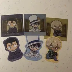 名探偵コナン ちぢませ隊 ステッカーコレクション