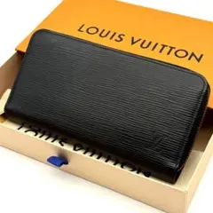 ルイヴィトン エピ ジッピーウォレット ノワール 黒 長財布 ゴールド金具