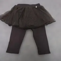 petit main レギンス付きチュールスカート80