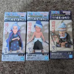 ワンピース　ワールドコレクタブルフィギュア 霜月牛マル・傳ジロー・霜月コウ三郎のサムネイル