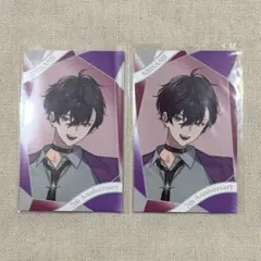 佐伯イッテツ にじさんじ7周年 チェキ風カード 2枚セット まとめ売り