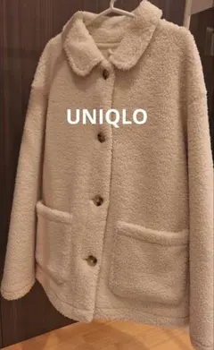 クリーム色 ボアジャケット サイズ140