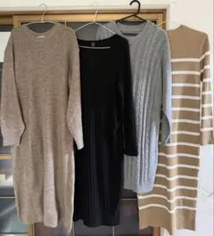 マタニティ ワンピース Lサイズ 4点セット