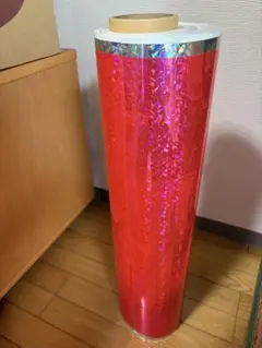 ピンクのホログラム カッティングシート