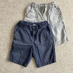H&M ハーフパンツ 6-7才 122cm 2本セット
