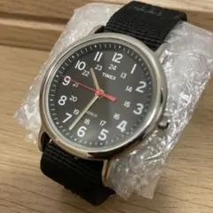 TIMEX ウィークエンダー T2N647 腕時計 ブラック 動作確認済み