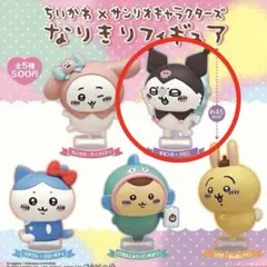 ちいかわ×サンリオキャラクターズ　なりきりフィギュア　モモンガ×クロミ