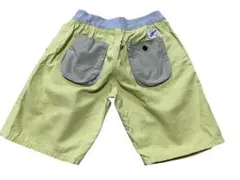 ライトグリーン ハーフパンツ ポケット付き130