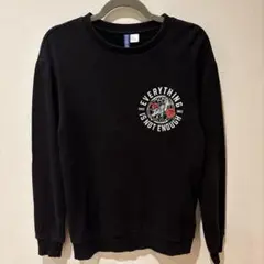 H＆M DIVIDED グラフィック スウェット M〜L