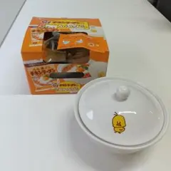 ★　たち吉　チキンラーメン白いどんぶり　ふた付き　　A1280のサムネイル