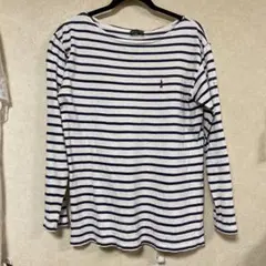 EAST BOY ストライプ 長袖Tシャツ　L
