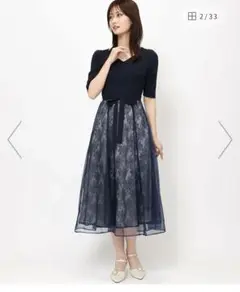 MISCH MASCH シアーレースドッキングワンピース
