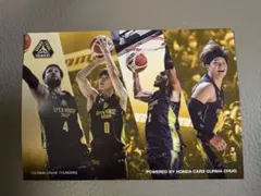 群馬クレインサンダーズ 来場特典　カード