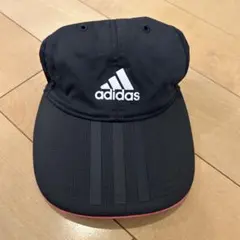 adidas メッシュキャップ ブラック 3本ライン