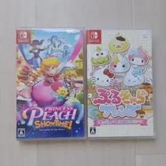 スイッチソフト 3本セット　プリンセスピーチ、ヨッシー、キノピオ スイッチソフト 3本セット プリンセスピーチ、ヨッシー、キノピオ