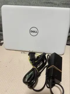 DELL ノートPC ホワイト ACアダプター付き