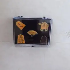 本日までの出品】囲碁将棋 ピンバッジ 4点セット - メルカリ