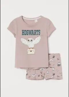 ハリーポッター　HOGWARTS フクロウ柄 パジャマセットのサムネイル