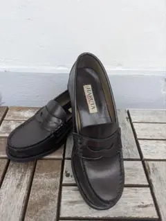 HARUTA ダークブラウン ローファー　23.5cm