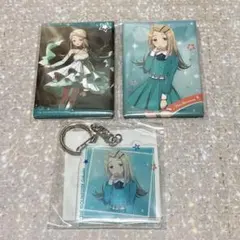 学園アイドルマスター 学マス 篠澤広 くじ引き堂 アクリルキーホルダー 缶バッジ