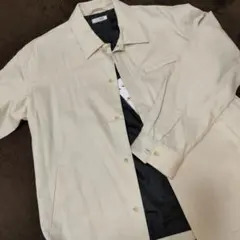 ベージュ コットン ジャケット