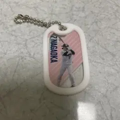 ヤクルトスワローズ　長岡秀樹　選手　ドッグタグ　スワポン　レディースデー