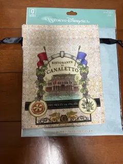 未使用　ディズニー ストーリービヨンド パラッツォカナル 巾着