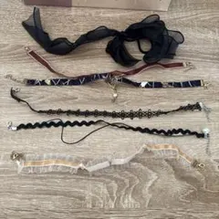 チョーカーとピアスセット