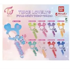 TWICE LOVELYS アクリルカラビナフロッキーマスコット　チェヨン
