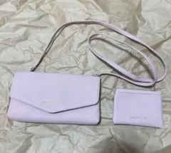 ゼクシィ付録　JILLSTUART レザー調バッグアンドポーチ