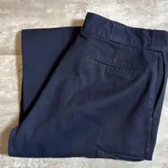 エ*ン様 ディッキーズ ダブルニー ルーズフィット ワークパンツ ネイビー W3