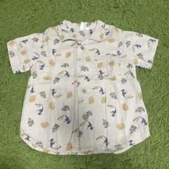 キッズ服★ラーゴム鳥さん柄アロハシャツ110LagomサマンサモスモスSM2のサムネイル