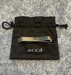 ☆美品☆acca/ブリジットバレッタ☆スティックかんざし付☆黒