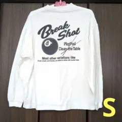 WEGO Break Shot 8ボール 長袖カットソー Sサイズ
