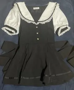 新品未使用 LIZ LISAセーラーカラーセットアップ ブラック