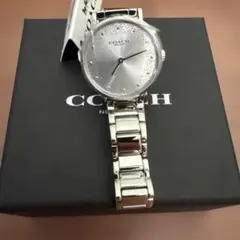 ほぼ新品】COACH コーチ 腕時計 テイタム セラミック ラインストーン