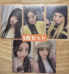 illit yizhiyu5.0 ヨントン　ラキドロ　トレカ　5枚セット illit yizhiyu5.0 ヨントン ラキドロ トレカ 5枚セット - メルカリ