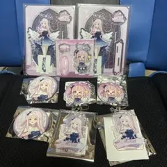ブルーアーカイブ 聖園ミカ グッズセット アクリルスタンド 缶バッジ 中国 限定