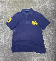 90s 00s y2k Polo Ralph Lauren ポロシャツ ネイビー