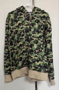 I BAPE X ROLLINGSTONES カモフラージュ 七分袖 Lサイズ I BAPE X ROLLINGSTONES カモフラージュ 七分袖 Lサイズ A