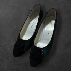 LANVIN ランバン 異素材 レザー パンプス 5のサムネイル
