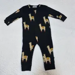 carlijnq 74/80 アルパカ柄ロンパース