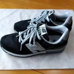 New Balance CM996 ブラック/グレー スニーカー23.5cm