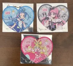 ま*る様 キミとアイドルプリキュア ビアードパパ コースター3枚セット