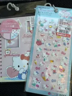 シール帳 ハローキティ フォトポケット付き しまむら